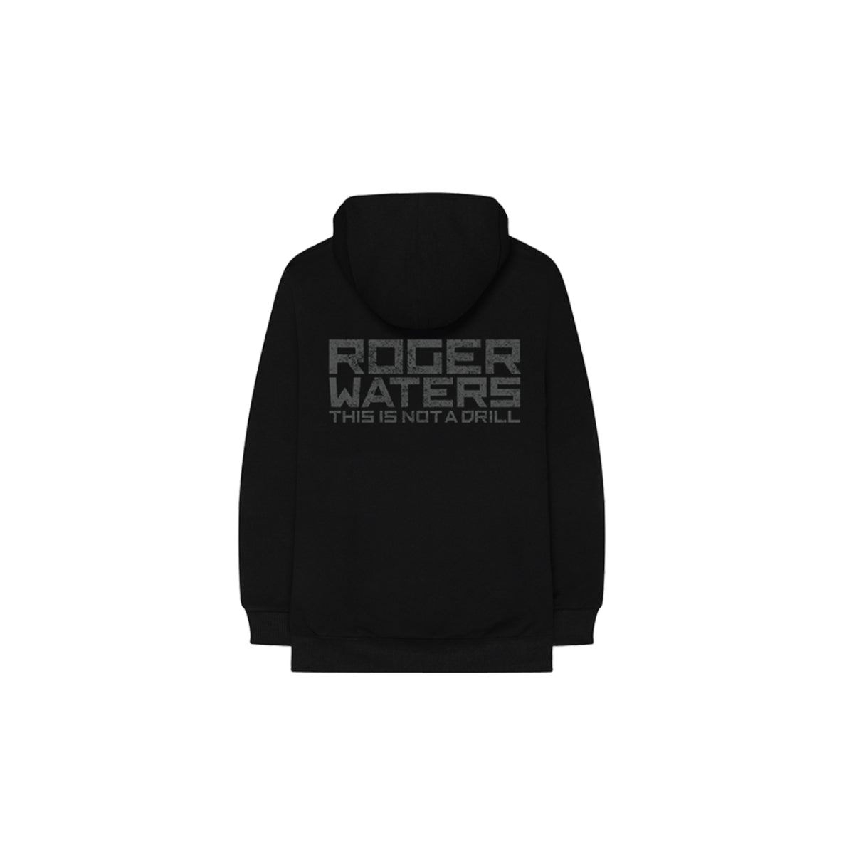 This Is Not A Drill Grey Pig Black Hoodie