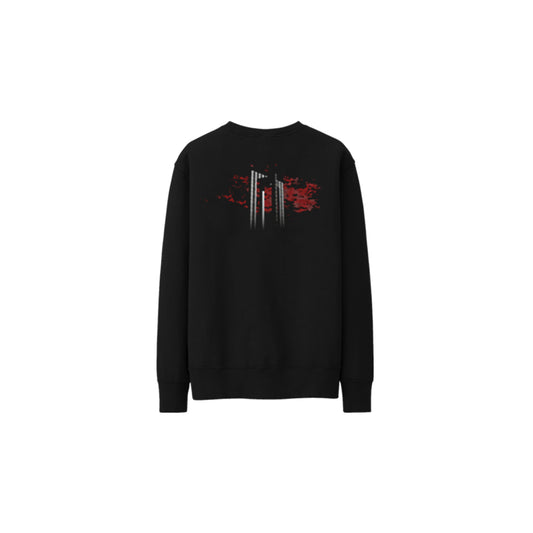 This Is Not A Drill Black Long-Sleeve Tee