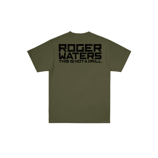 This Is Not A Drill Pig Olive T-Shirt
