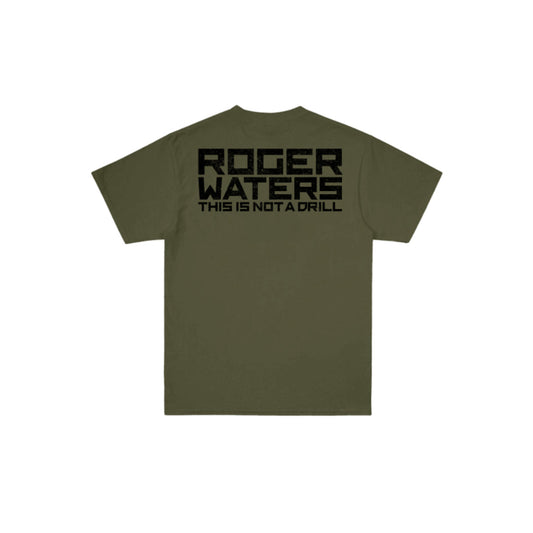 This Is Not A Drill Pig Olive T-Shirt