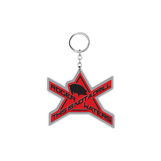 This Is Not A Drill Red Keychain