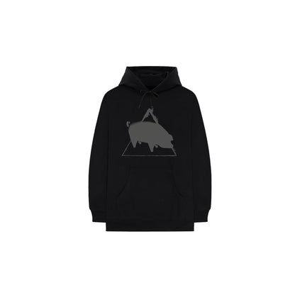 This Is Not A Drill Grey Pig Black Hoodie