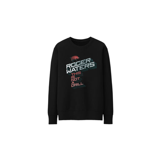 This Is Not A Drill Black Long-Sleeve Tee