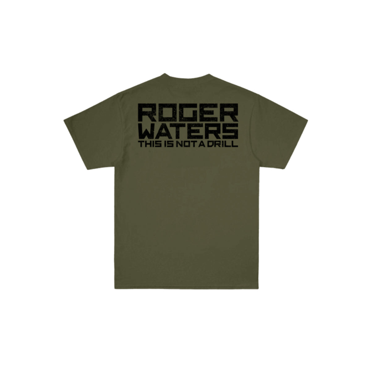 This Is Not A Drill Pig Olive T-Shirt