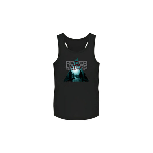 This Is Not A Drill Photo Black Tank Top